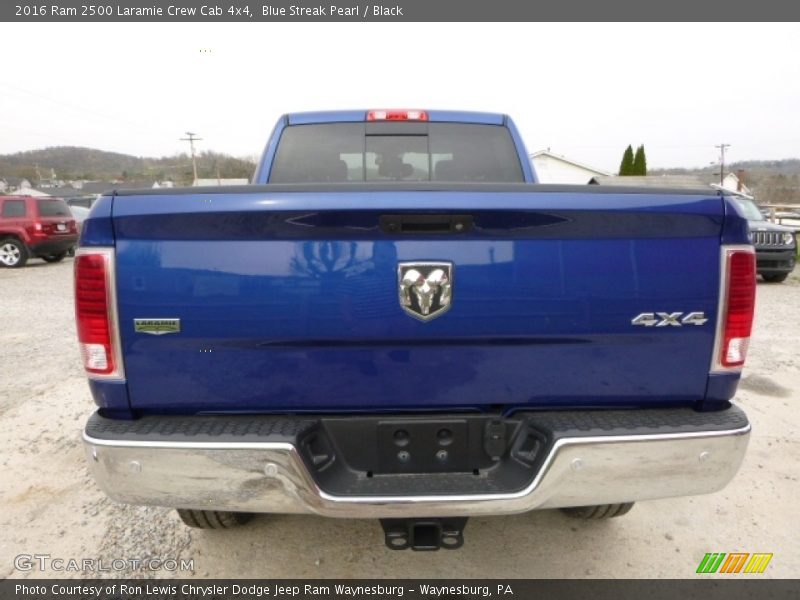 Blue Streak Pearl / Black 2016 Ram 2500 Laramie Crew Cab 4x4