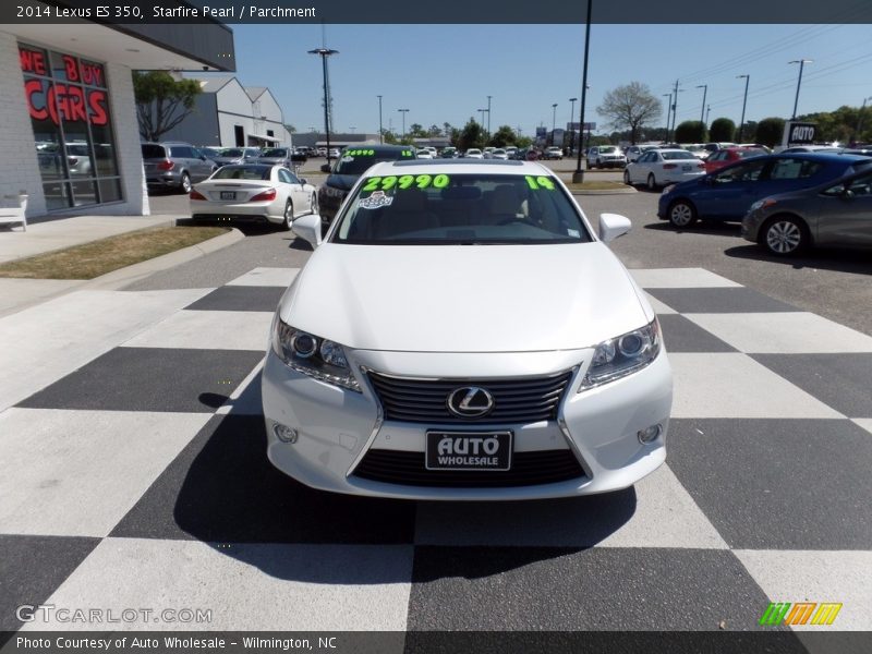 Starfire Pearl / Parchment 2014 Lexus ES 350