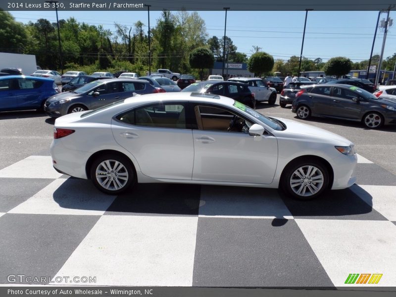 Starfire Pearl / Parchment 2014 Lexus ES 350