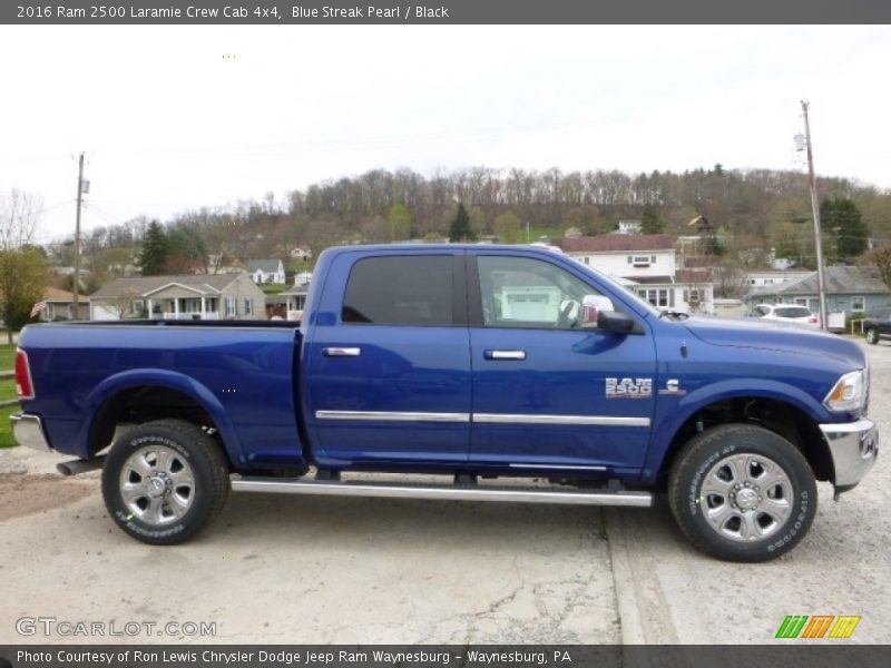 Blue Streak Pearl / Black 2016 Ram 2500 Laramie Crew Cab 4x4