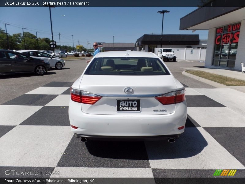 Starfire Pearl / Parchment 2014 Lexus ES 350