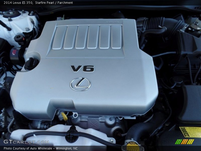 Starfire Pearl / Parchment 2014 Lexus ES 350