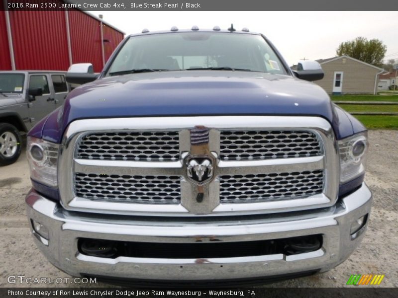 Blue Streak Pearl / Black 2016 Ram 2500 Laramie Crew Cab 4x4