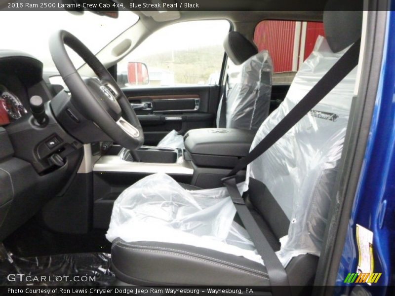 Blue Streak Pearl / Black 2016 Ram 2500 Laramie Crew Cab 4x4