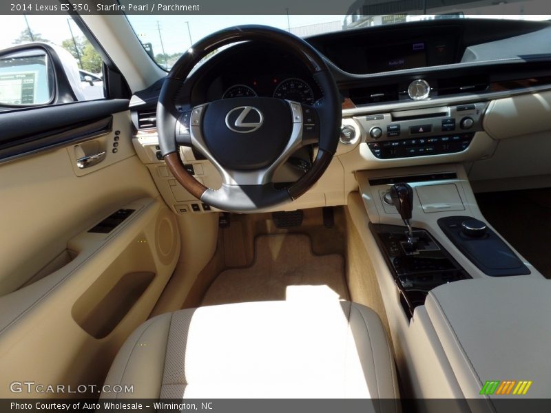 Starfire Pearl / Parchment 2014 Lexus ES 350