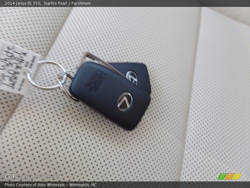 Starfire Pearl / Parchment 2014 Lexus ES 350