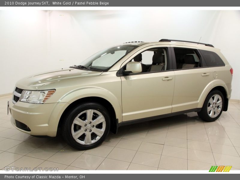 White Gold / Pastel Pebble Beige 2010 Dodge Journey SXT