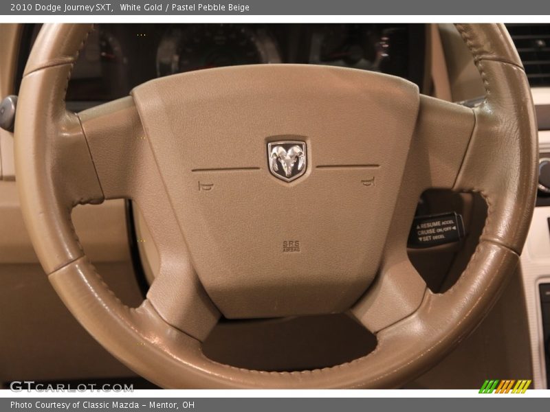 White Gold / Pastel Pebble Beige 2010 Dodge Journey SXT