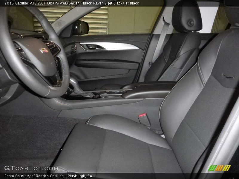 Black Raven / Jet Black/Jet Black 2015 Cadillac ATS 2.0T Luxury AWD Sedan