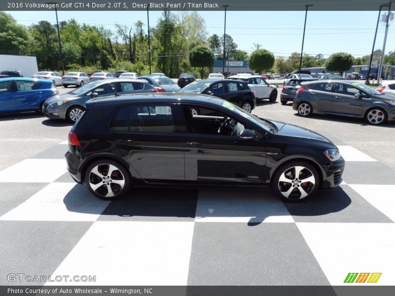  2016 Golf GTI 4 Door 2.0T S Deep Black Pearl