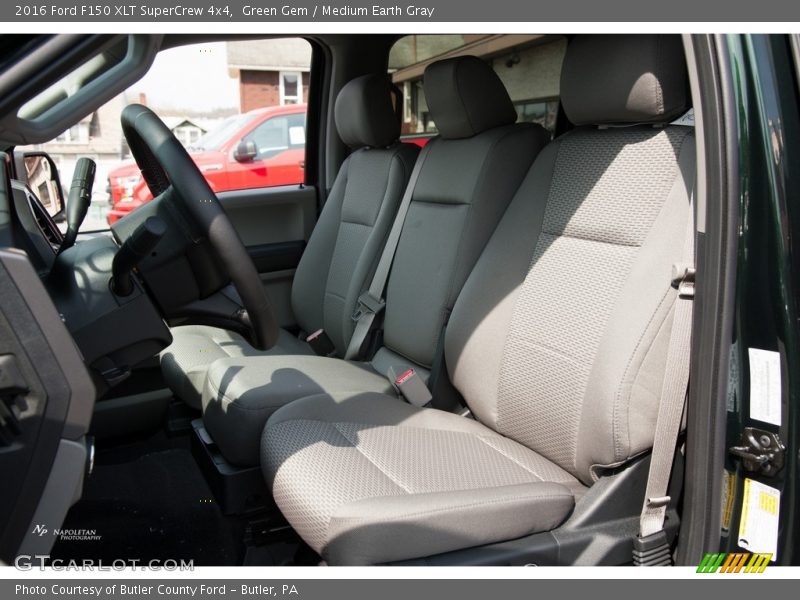 Green Gem / Medium Earth Gray 2016 Ford F150 XLT SuperCrew 4x4