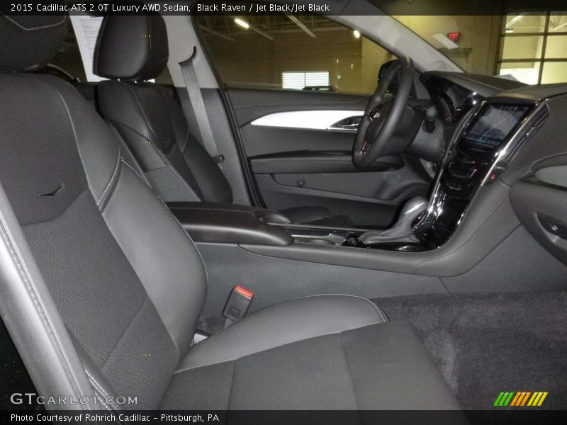 Black Raven / Jet Black/Jet Black 2015 Cadillac ATS 2.0T Luxury AWD Sedan