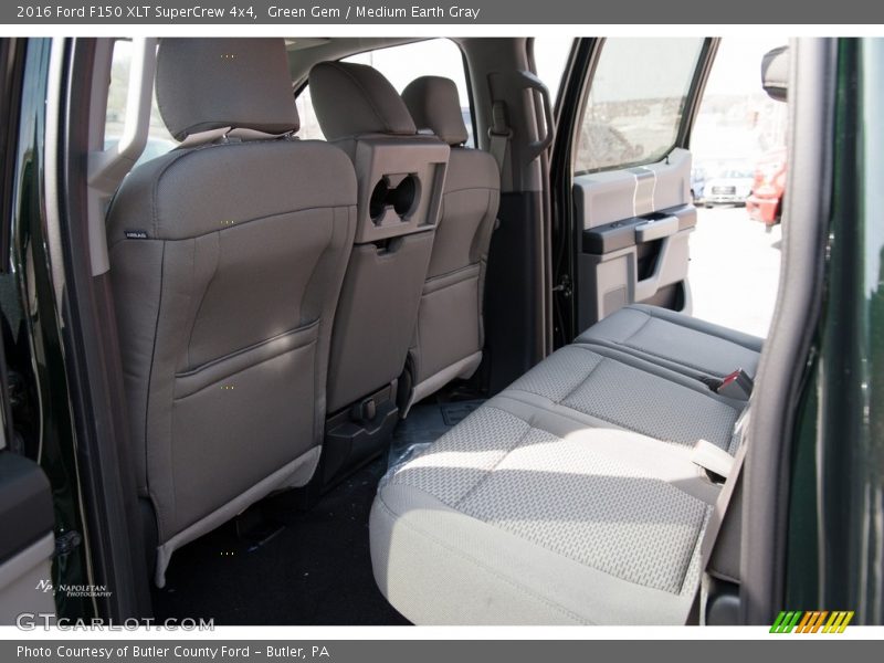 Green Gem / Medium Earth Gray 2016 Ford F150 XLT SuperCrew 4x4