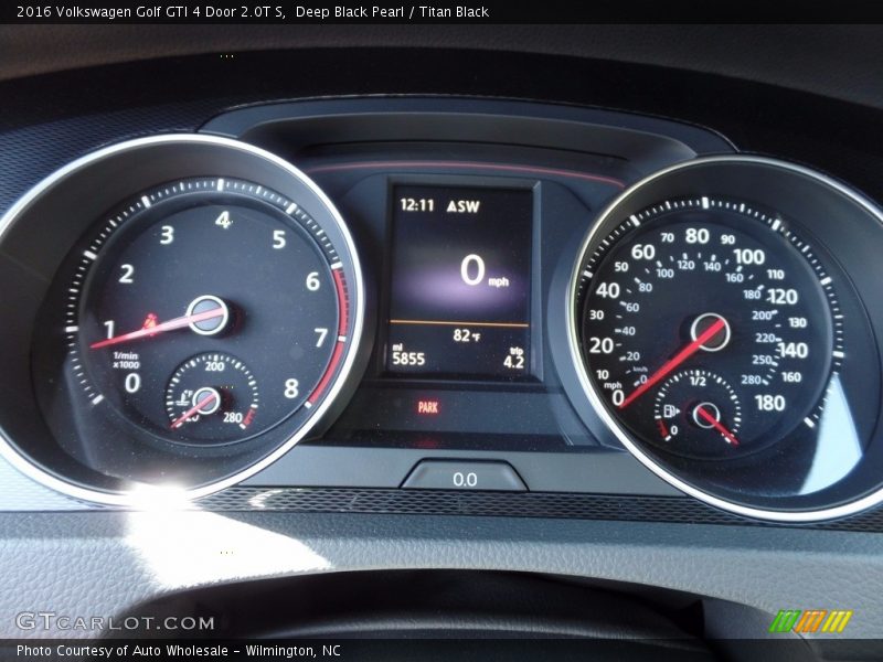  2016 Golf GTI 4 Door 2.0T S 4 Door 2.0T S Gauges