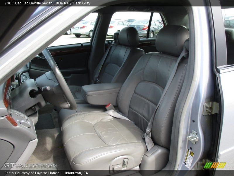 Blue Ice / Dark Gray 2005 Cadillac DeVille Sedan