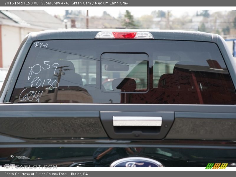 Green Gem / Medium Earth Gray 2016 Ford F150 XLT SuperCrew 4x4