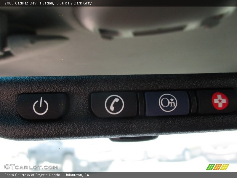 Blue Ice / Dark Gray 2005 Cadillac DeVille Sedan