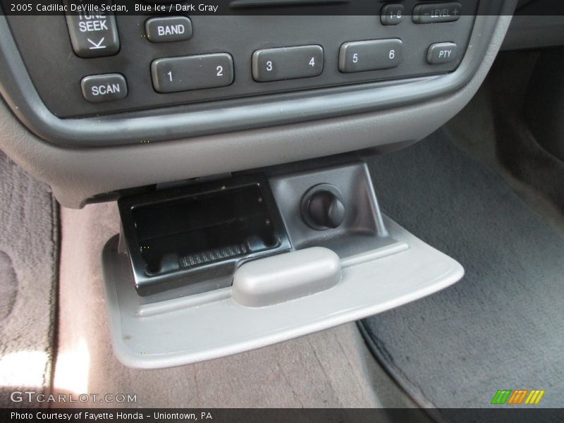 Blue Ice / Dark Gray 2005 Cadillac DeVille Sedan