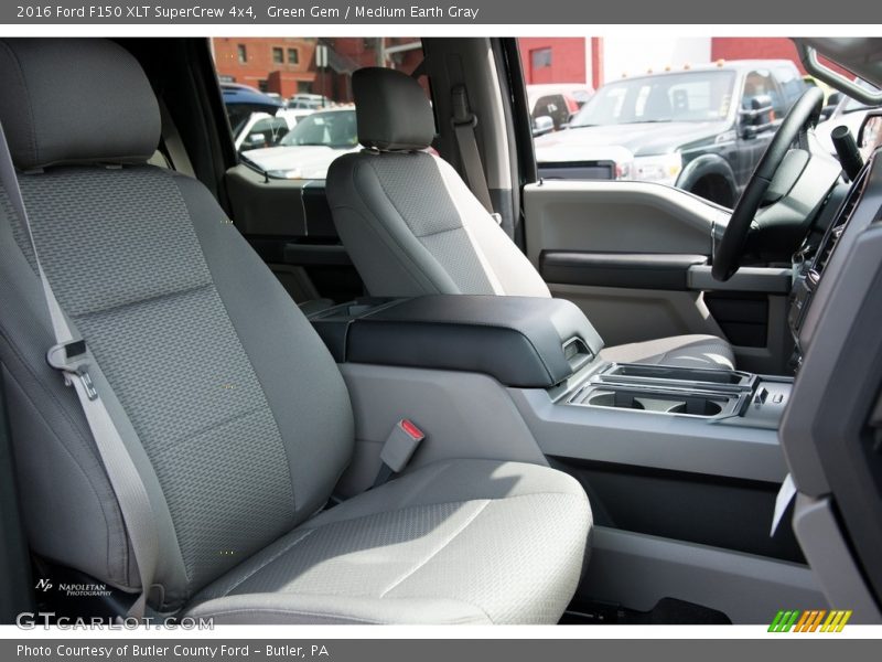 Green Gem / Medium Earth Gray 2016 Ford F150 XLT SuperCrew 4x4