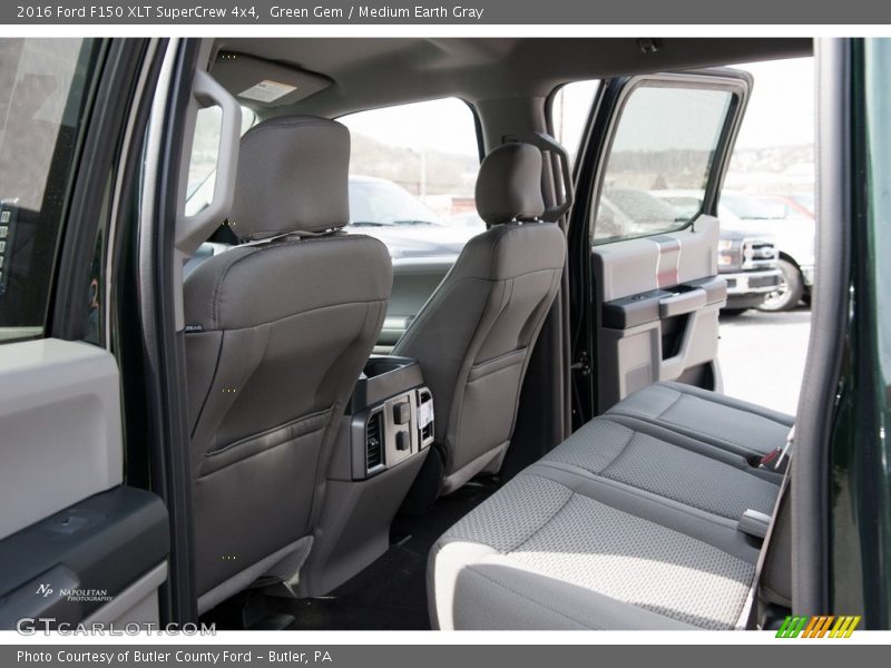 Green Gem / Medium Earth Gray 2016 Ford F150 XLT SuperCrew 4x4
