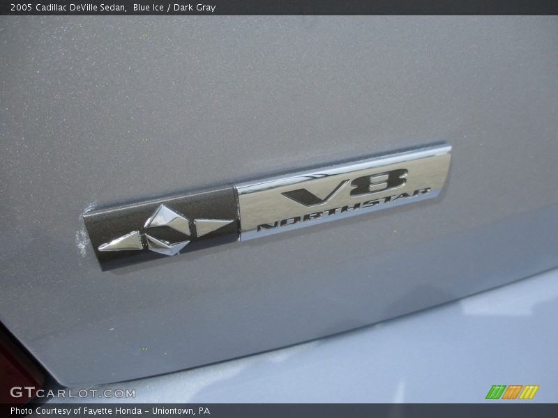 Blue Ice / Dark Gray 2005 Cadillac DeVille Sedan