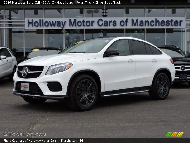 Polar White / Ginger Beige/Black 2016 Mercedes-Benz GLE 450 AMG 4Matic Coupe