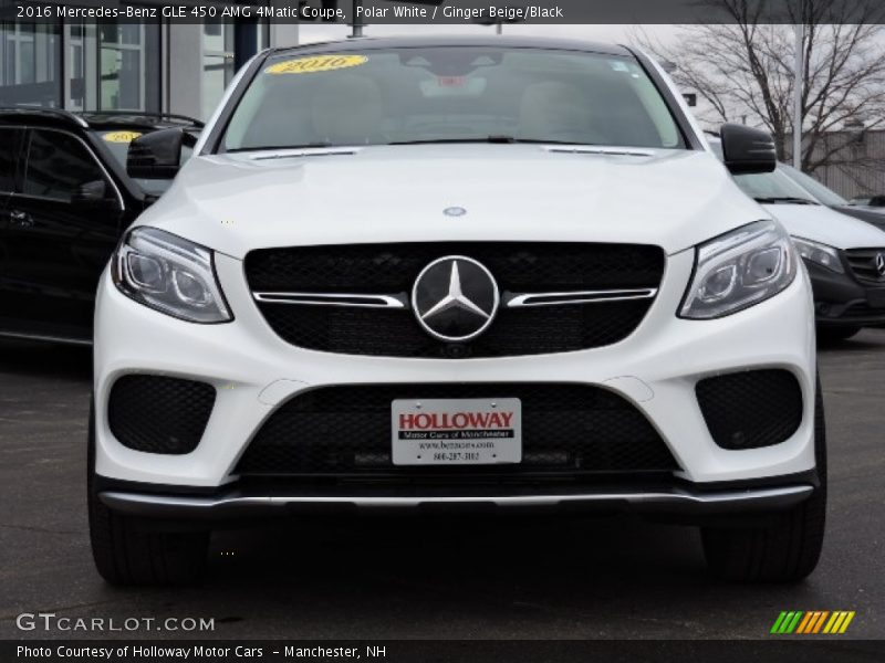 Polar White / Ginger Beige/Black 2016 Mercedes-Benz GLE 450 AMG 4Matic Coupe