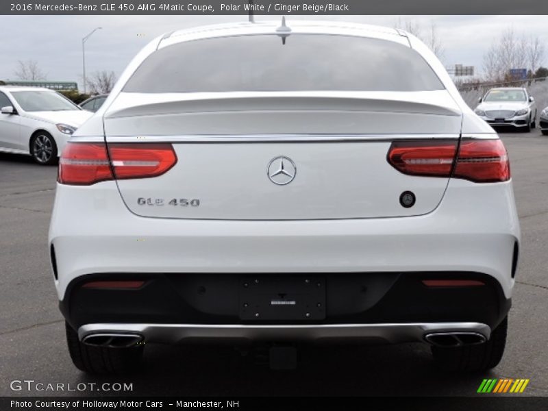 Polar White / Ginger Beige/Black 2016 Mercedes-Benz GLE 450 AMG 4Matic Coupe