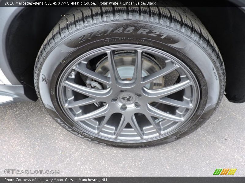 Polar White / Ginger Beige/Black 2016 Mercedes-Benz GLE 450 AMG 4Matic Coupe