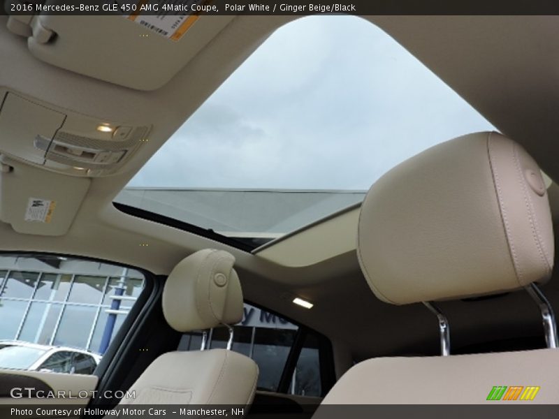 Polar White / Ginger Beige/Black 2016 Mercedes-Benz GLE 450 AMG 4Matic Coupe