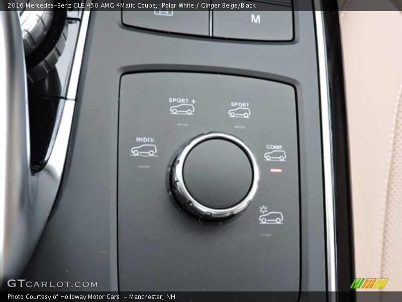 Polar White / Ginger Beige/Black 2016 Mercedes-Benz GLE 450 AMG 4Matic Coupe