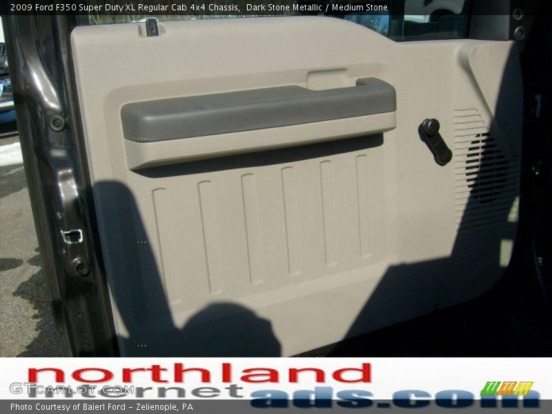 Dark Stone Metallic / Medium Stone 2009 Ford F350 Super Duty XL Regular Cab 4x4 Chassis