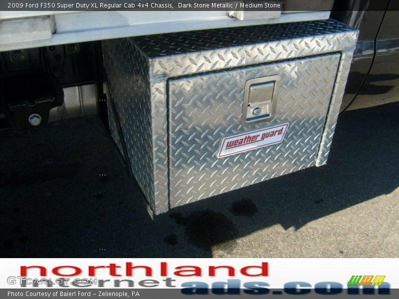 Dark Stone Metallic / Medium Stone 2009 Ford F350 Super Duty XL Regular Cab 4x4 Chassis