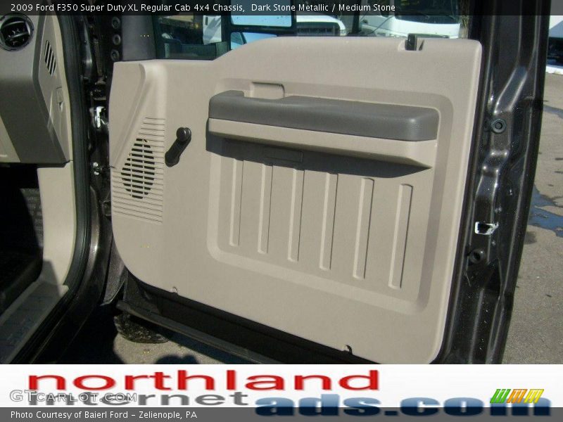 Dark Stone Metallic / Medium Stone 2009 Ford F350 Super Duty XL Regular Cab 4x4 Chassis