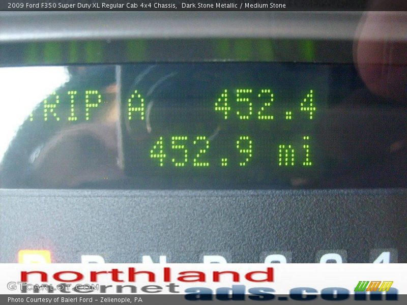 Dark Stone Metallic / Medium Stone 2009 Ford F350 Super Duty XL Regular Cab 4x4 Chassis