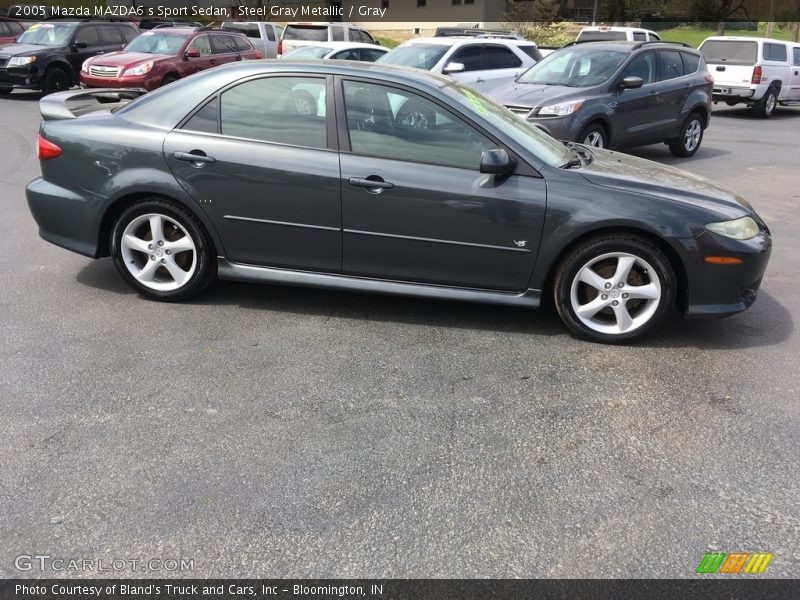 Steel Gray Metallic / Gray 2005 Mazda MAZDA6 s Sport Sedan