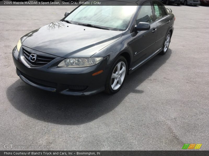 Steel Gray Metallic / Gray 2005 Mazda MAZDA6 s Sport Sedan