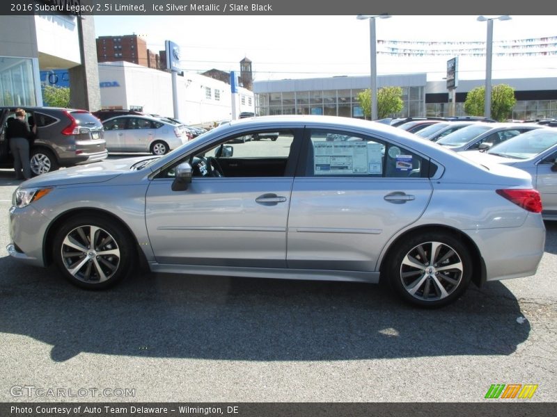 Ice Silver Metallic / Slate Black 2016 Subaru Legacy 2.5i Limited