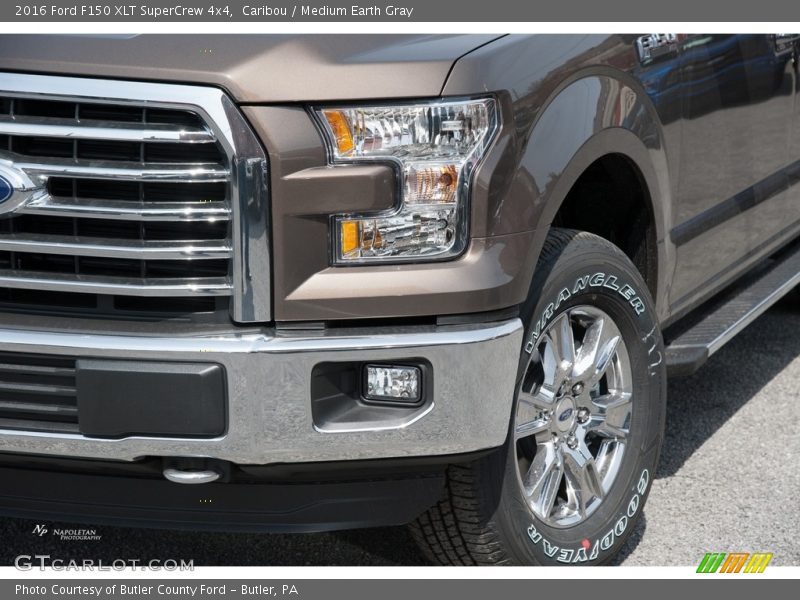 Caribou / Medium Earth Gray 2016 Ford F150 XLT SuperCrew 4x4