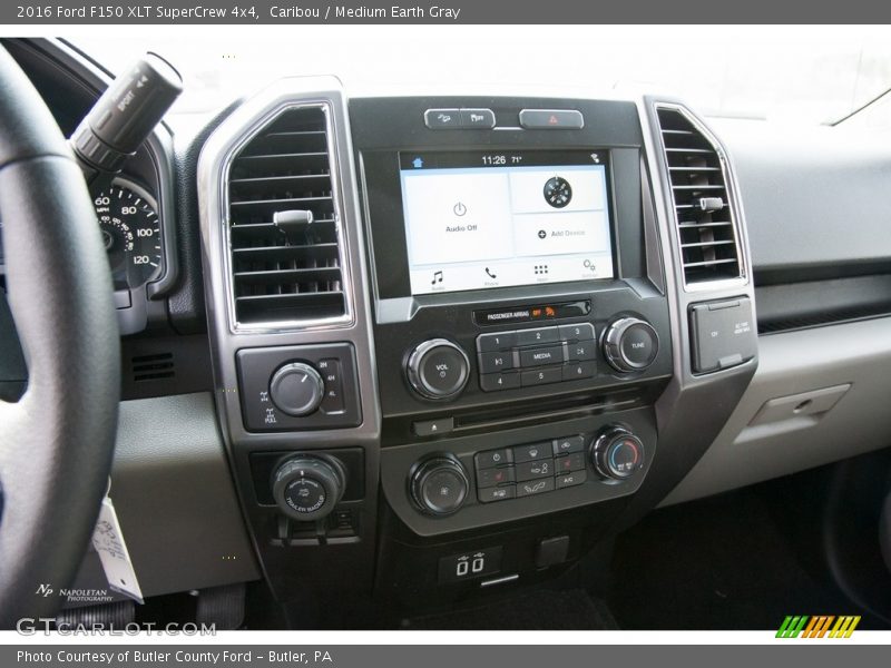 Caribou / Medium Earth Gray 2016 Ford F150 XLT SuperCrew 4x4