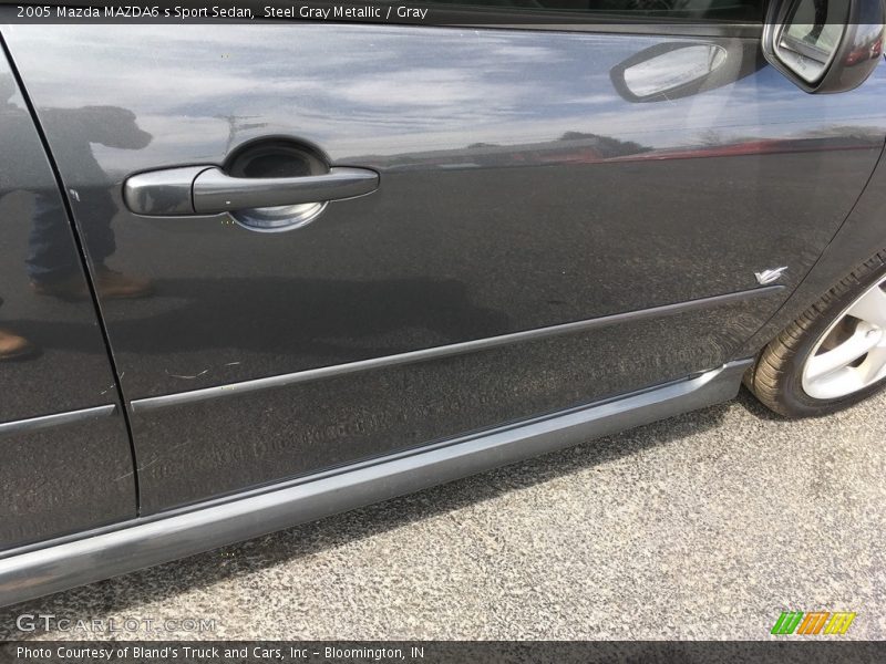 Steel Gray Metallic / Gray 2005 Mazda MAZDA6 s Sport Sedan