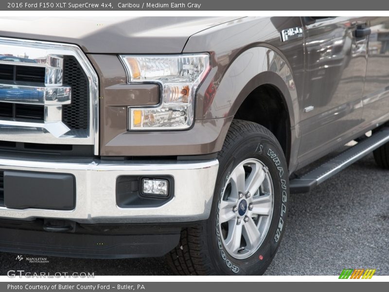 Caribou / Medium Earth Gray 2016 Ford F150 XLT SuperCrew 4x4