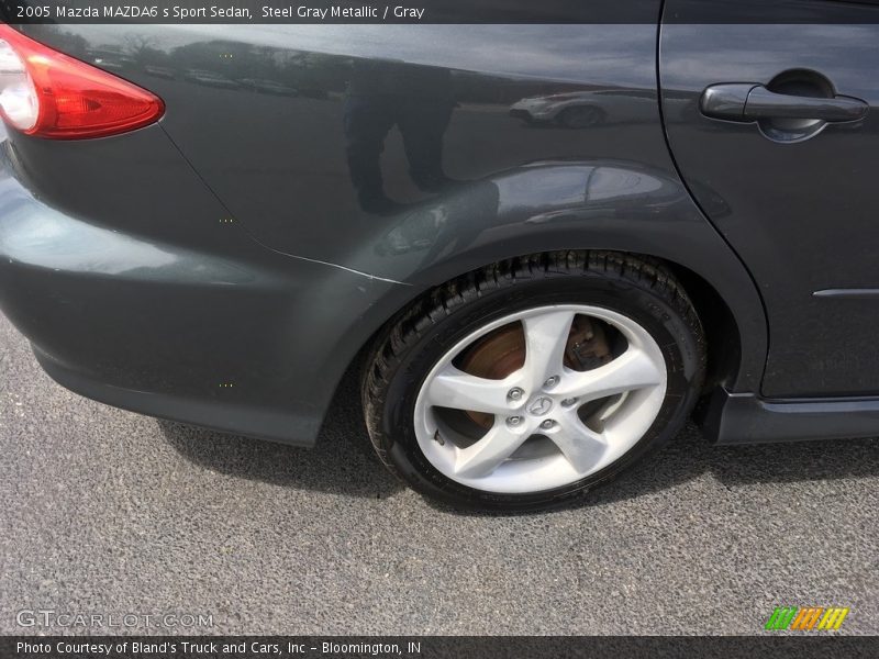Steel Gray Metallic / Gray 2005 Mazda MAZDA6 s Sport Sedan