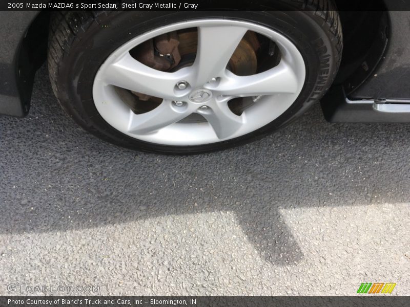 Steel Gray Metallic / Gray 2005 Mazda MAZDA6 s Sport Sedan