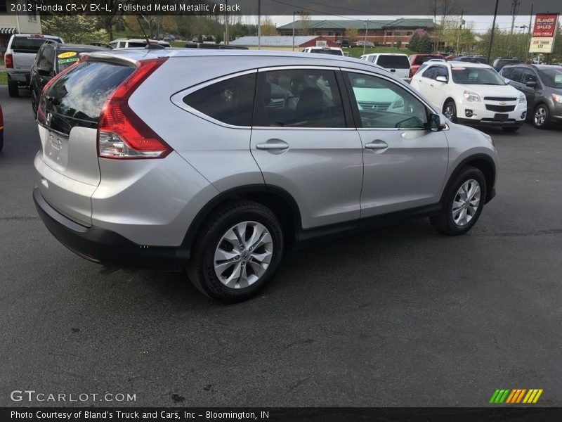 Polished Metal Metallic / Black 2012 Honda CR-V EX-L
