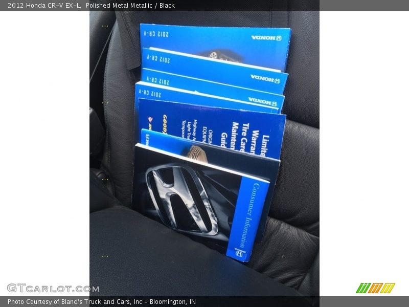 Polished Metal Metallic / Black 2012 Honda CR-V EX-L