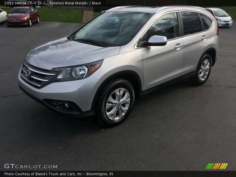 Polished Metal Metallic / Black 2012 Honda CR-V EX-L