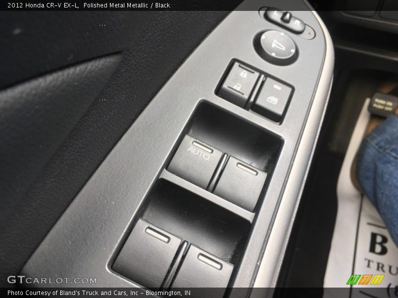 Polished Metal Metallic / Black 2012 Honda CR-V EX-L