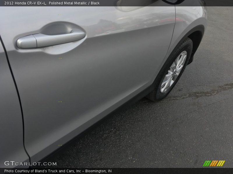 Polished Metal Metallic / Black 2012 Honda CR-V EX-L