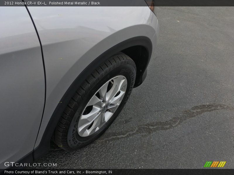Polished Metal Metallic / Black 2012 Honda CR-V EX-L